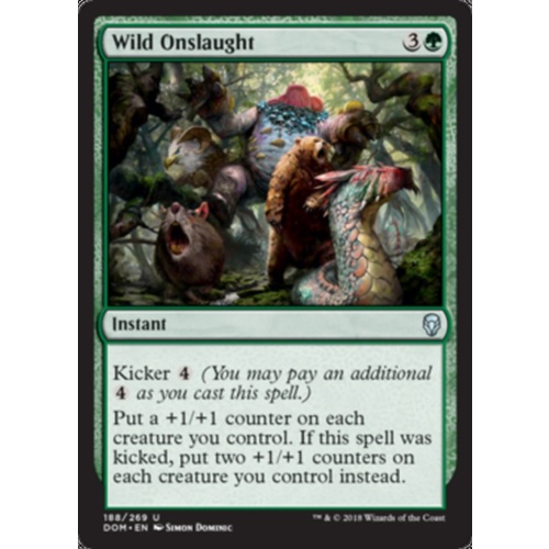 Wild Onslaught FOIL - DOM