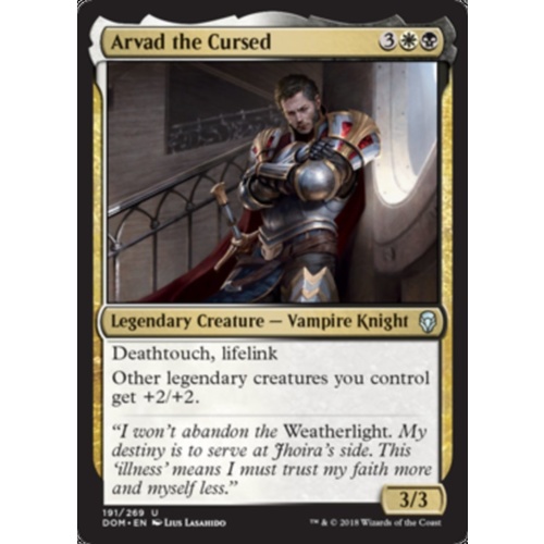 Arvad the Cursed FOIL - DOM