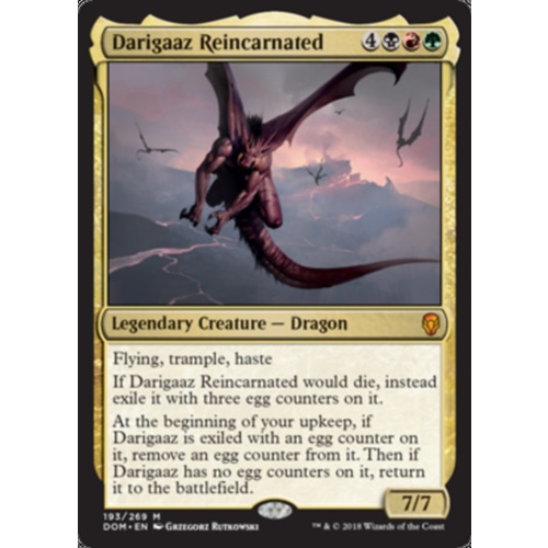 Darigaaz Reincarnated FOIL - DOM