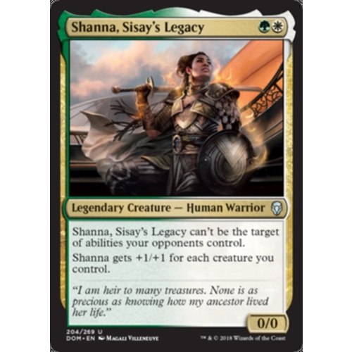 Shanna, Sisay's Legacy FOIL - DOM