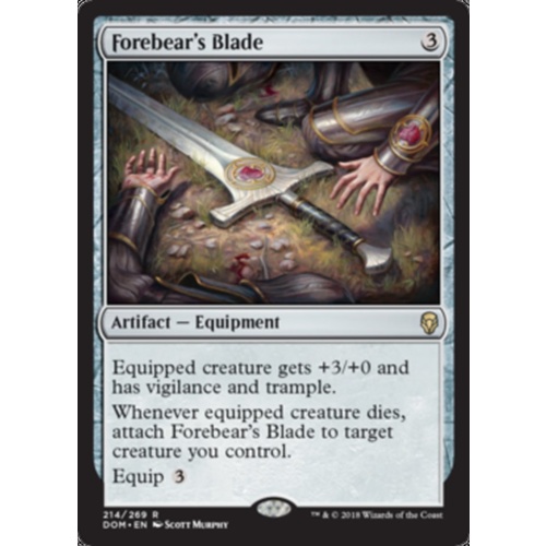 Forebear's Blade FOIL - DOM