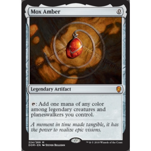 Mox Amber FOIL - DOM