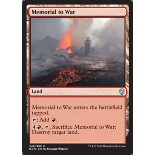 Memorial to War FOIL - DOM