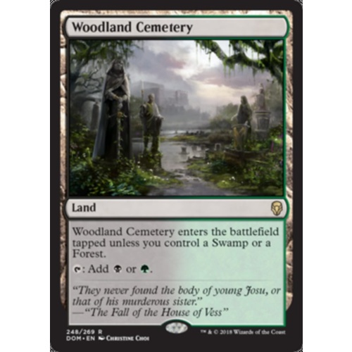 Woodland Cemetery FOIL - DOM