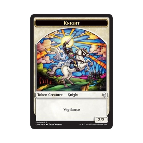 2 x Dominaria Knight Token