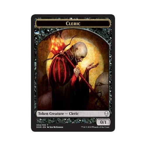 4 x Dominaria Cleric Token