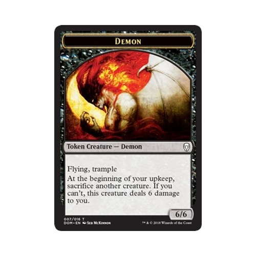 2 x Dominaria Demon Token