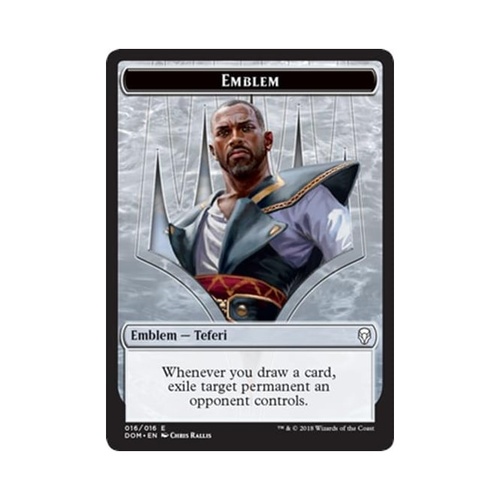 Emblem - Teferi, Mage of Zhalfir Token