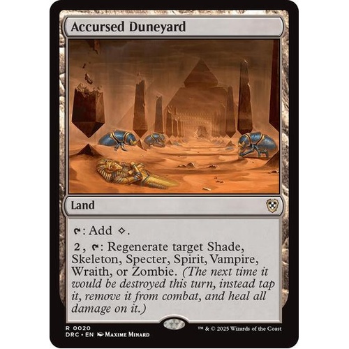 Accursed Duneyard- DRC