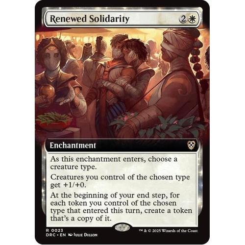 Renewed Solidarity (Extended Art)- DRC