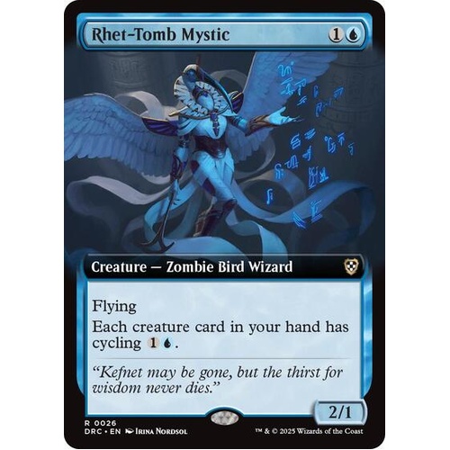 Rhet-Tomb Mystic (Extended Art)- DRC