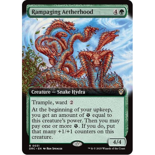 Rampaging Aetherhood (Extended Art)- DRC