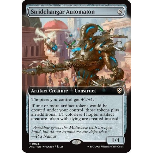Stridehangar Automaton (Extended Art)- DRC