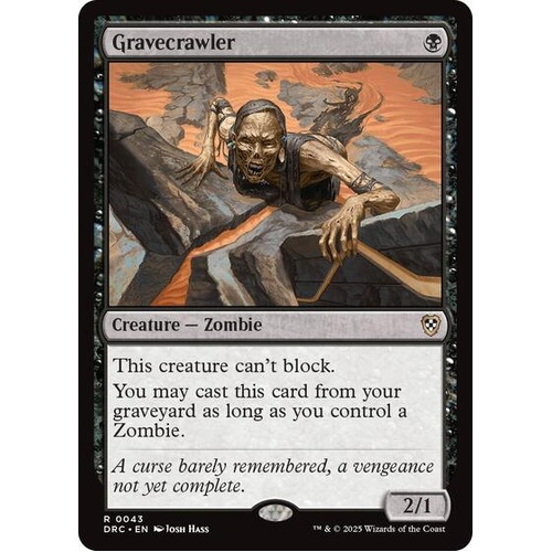 Gravecrawler- DRC