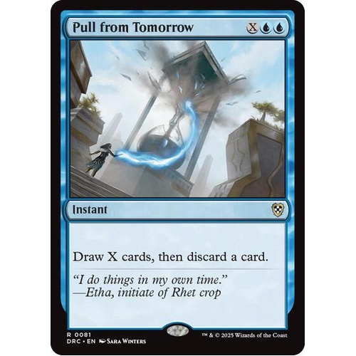 Pull from Tomorrow- DRC