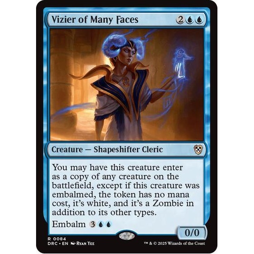 Vizier of Many Faces- DRC