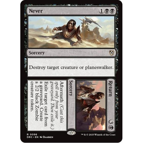 Never // Return- DRC