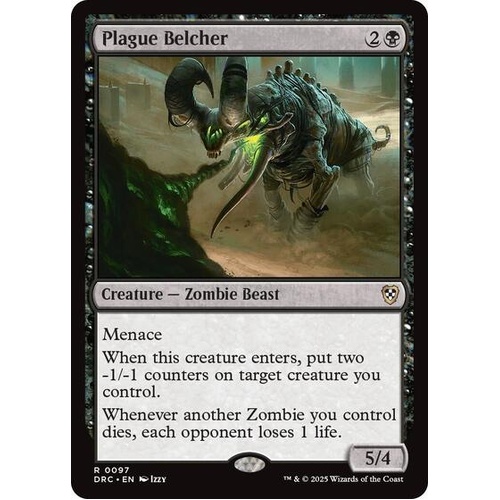Plague Belcher- DRC
