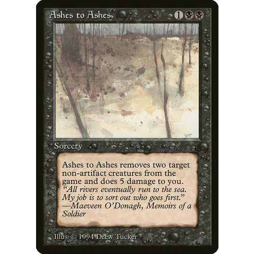 Ashes to Ashes - DRK