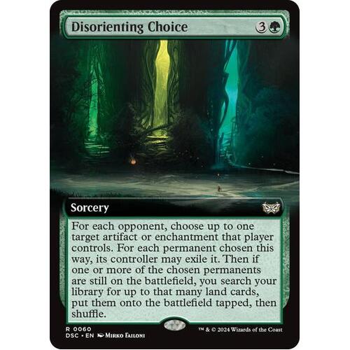 Disorienting Choice (Extended Art) - DSC
