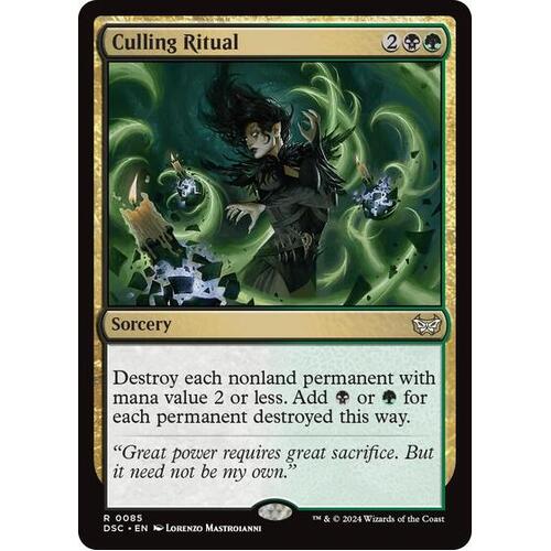 Culling Ritual - DSC