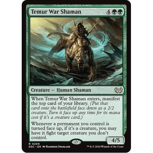 Temur War Shaman - DSC