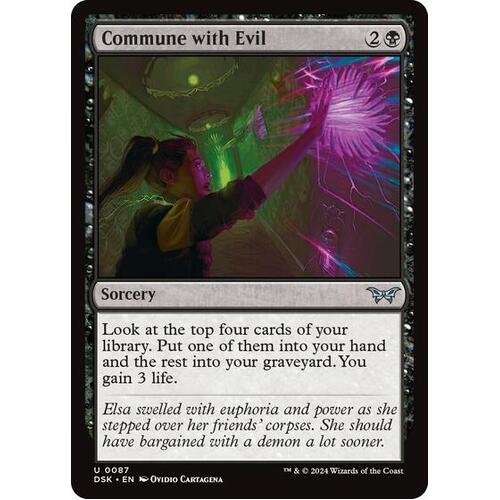 Commune with Evil FOIL - DSK