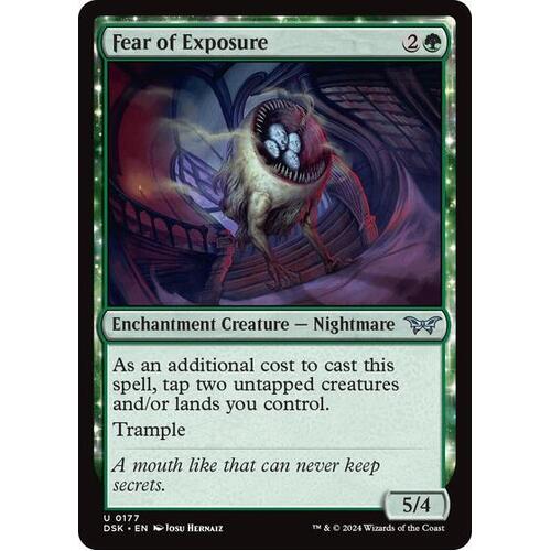 Fear of Exposure FOIL - DSK