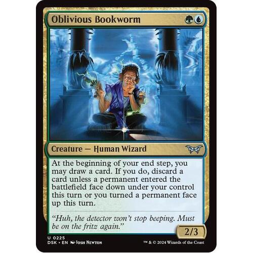 Oblivious Bookworm (0225) FOIL - DSK