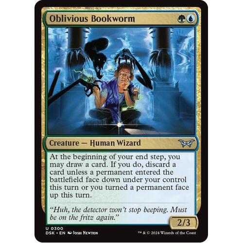 Oblivious Bookworm (0300) FOIL - DSK