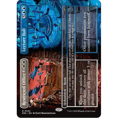 Restricted Office // Lecture Hall (Borderless) FOIL - DSK