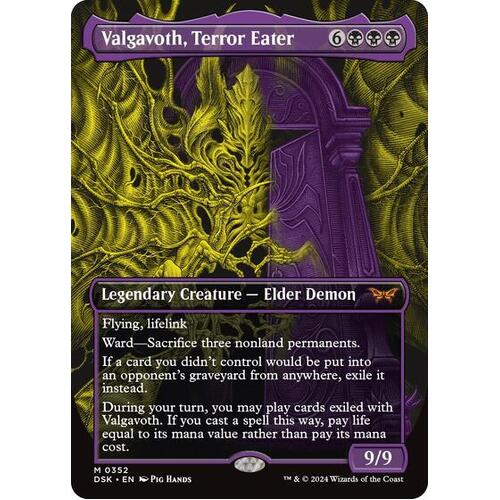 Valgavoth, Terror Eater (Showcase) FOIL - DSK | Decked Out Gaming
