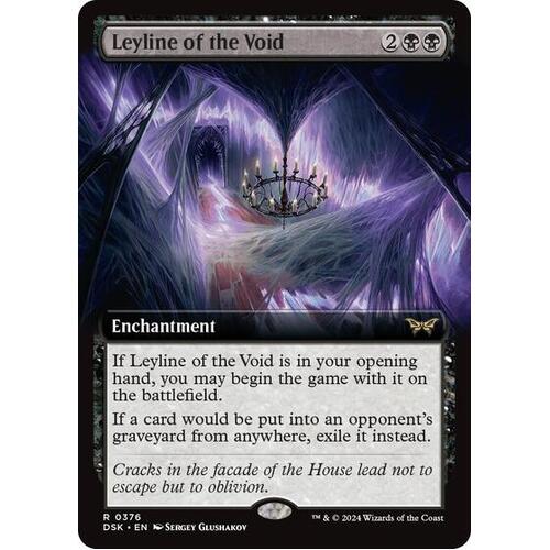 Leyline of the Void (Extended Art) FOIL - DSK