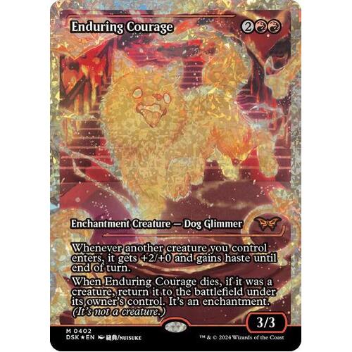 Enduring Courage (Japan Showcase) (Fracture Foil) FOIL - DSK