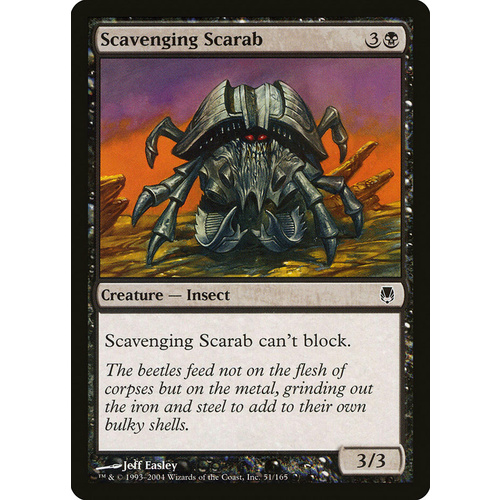 Scavenging Scarab - DST