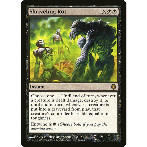 Shriveling Rot - DST