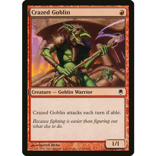 Crazed Goblin - DST