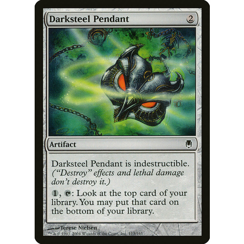 Darksteel Pendant - DST