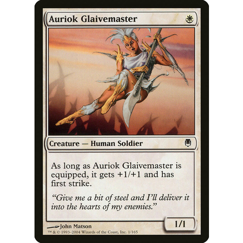Auriok Glaivemaster FOIL - DST