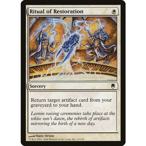 Ritual of Restoration FOIL - DST