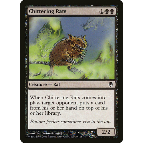 Chittering Rats FOIL - DST