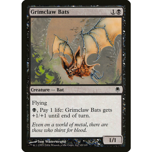 Grimclaw Bats FOIL - DST