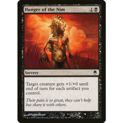Hunger of the Nim FOIL - DST