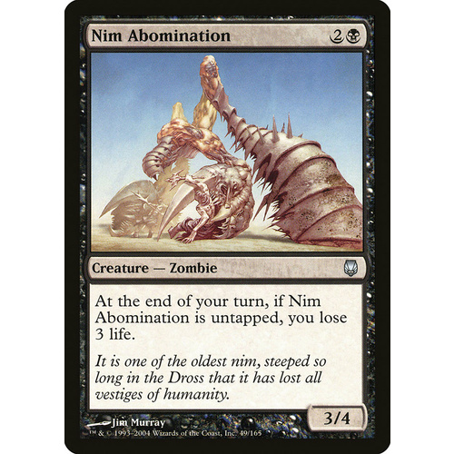 Nim Abomination FOIL - DST