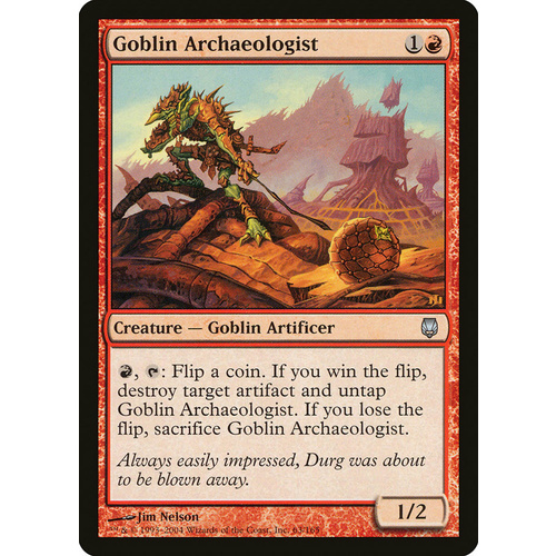 Goblin Archaeologist FOIL - DST
