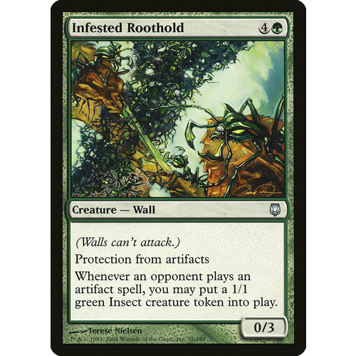 Infested Roothold FOIL - DST