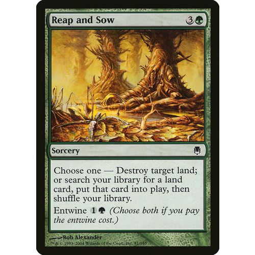 Reap and Sow FOIL - DST