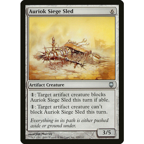 Auriok Siege Sled FOIL - DST