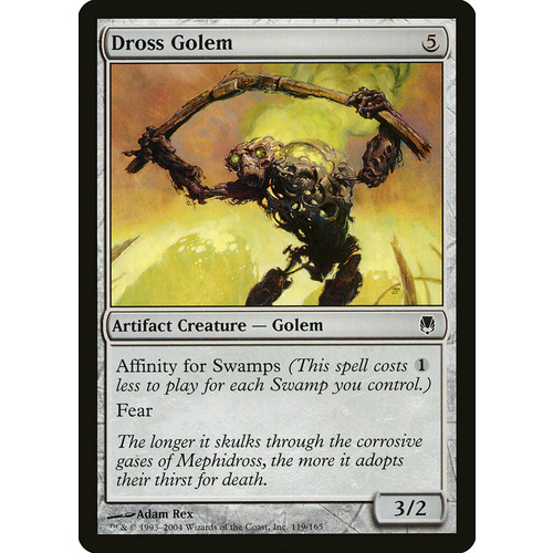 Dross Golem FOIL - DST