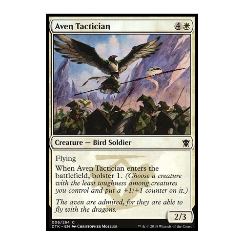 Aven Tactician FOIL - DTK